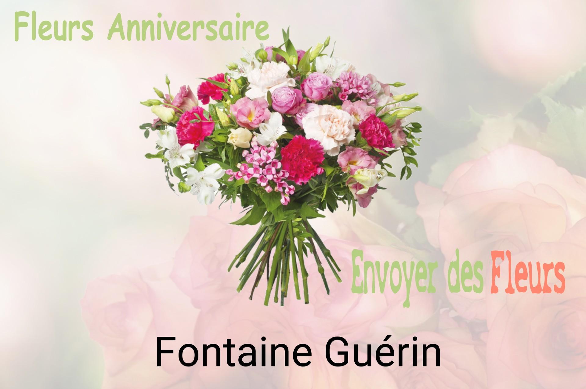 Bouquet de fleurs d’anniversaire livré à Fontaine-Guérin